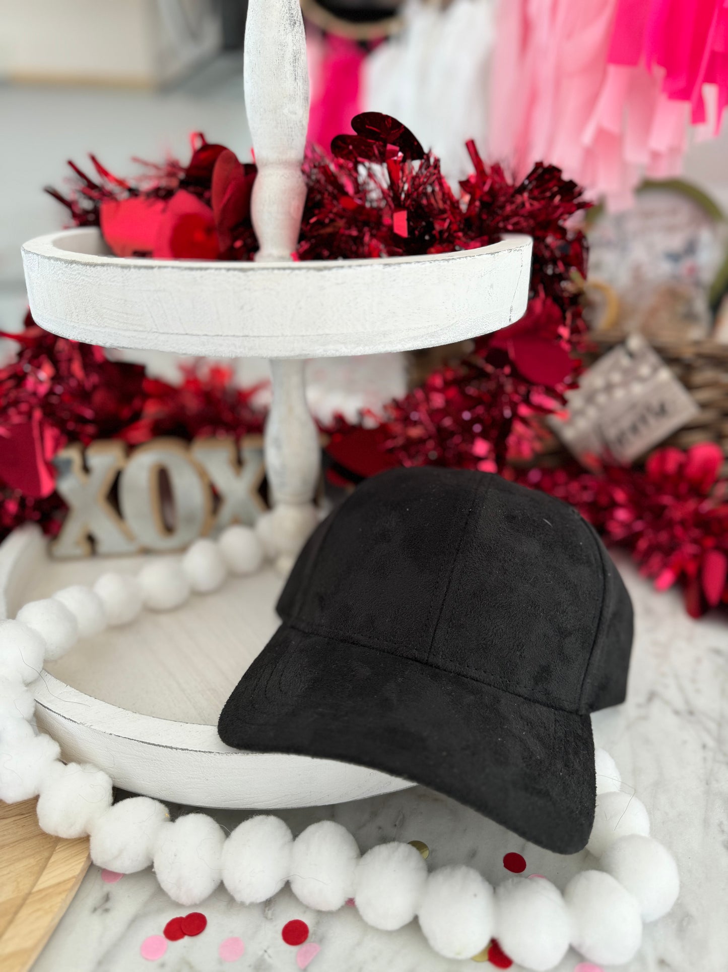 Suede Baseball Hats