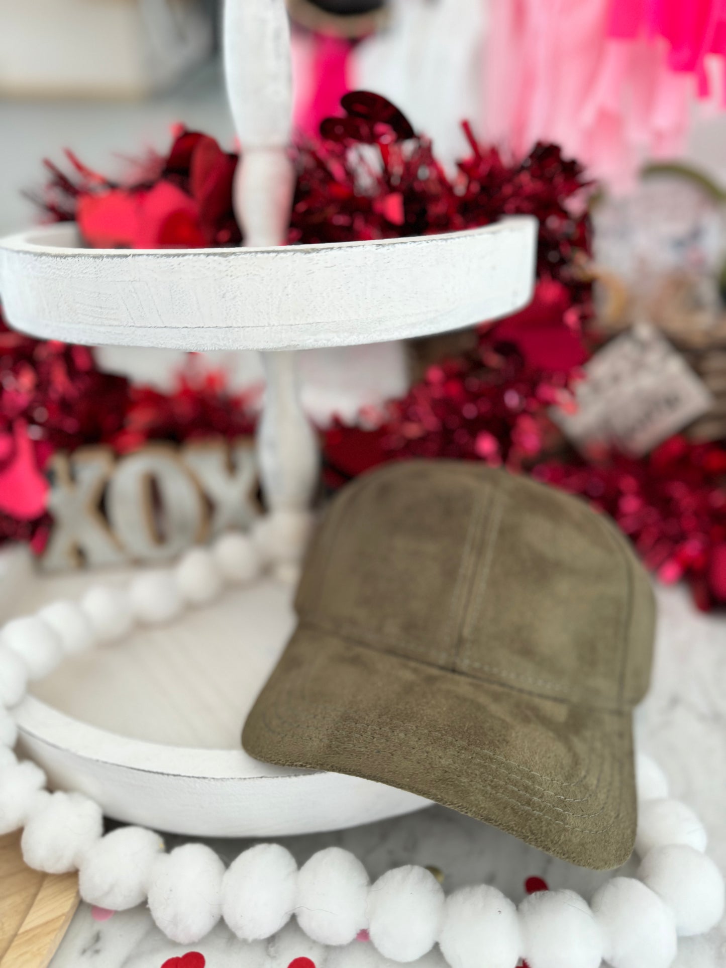 Suede Baseball Hats