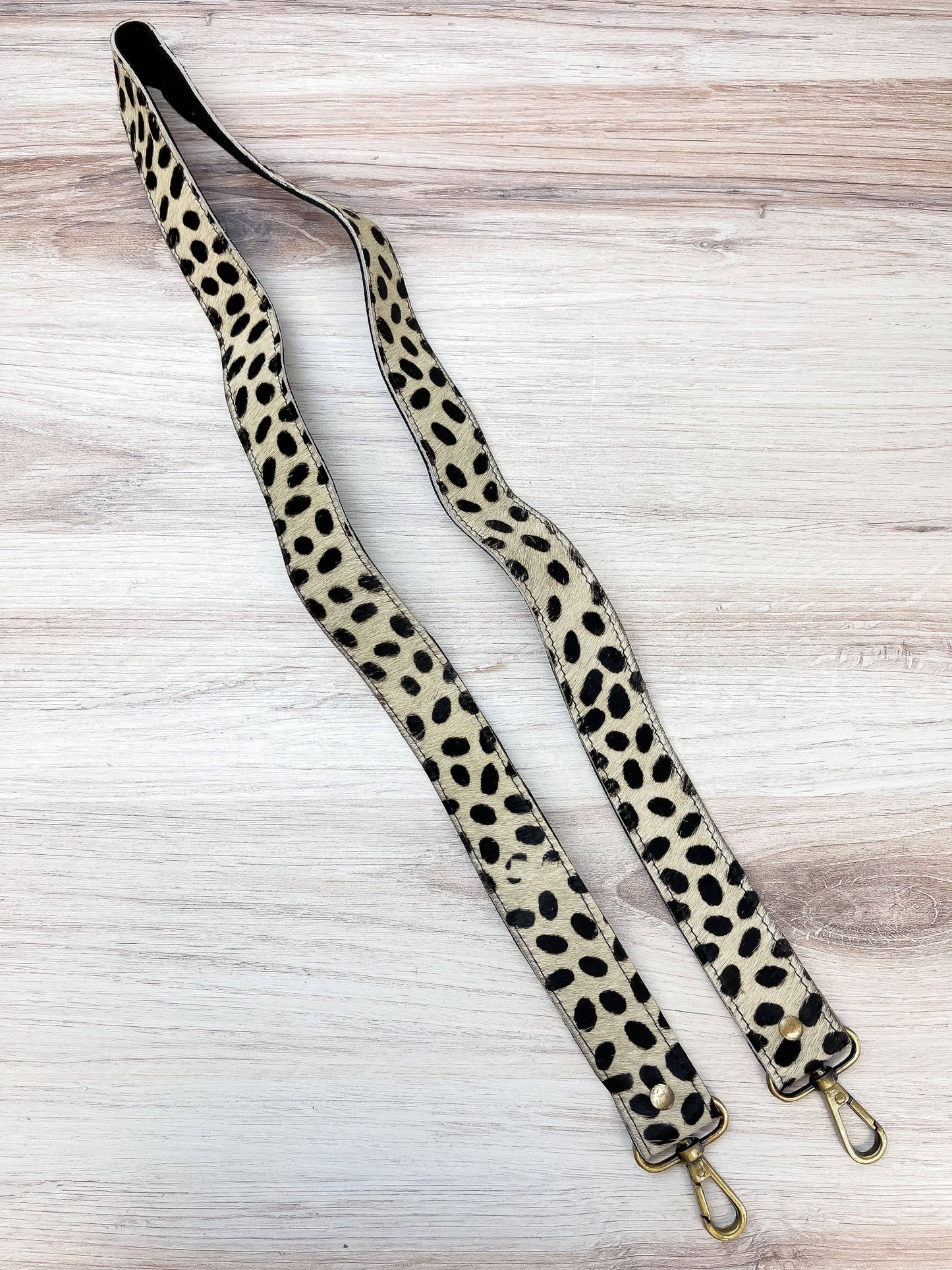 Textured Cowhide Purse Straps