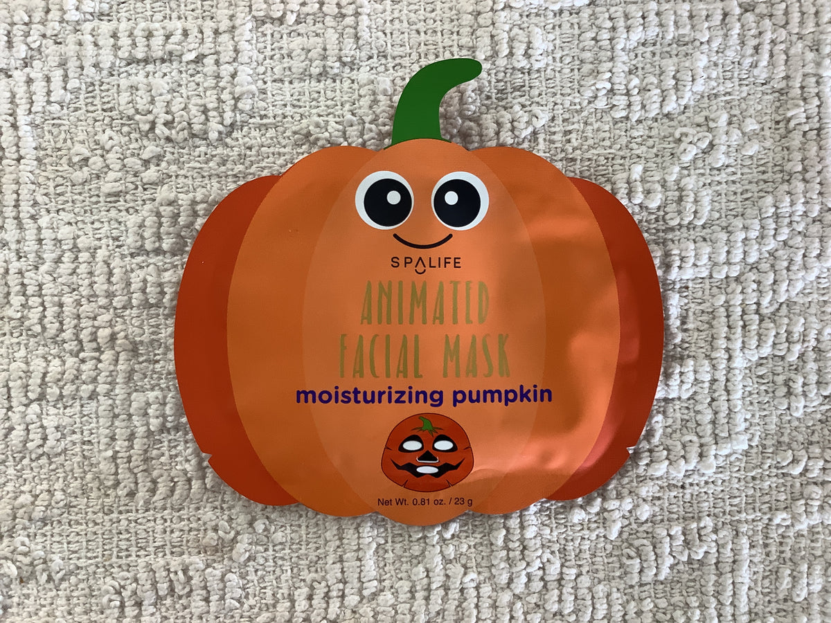 Pumpkin face mask