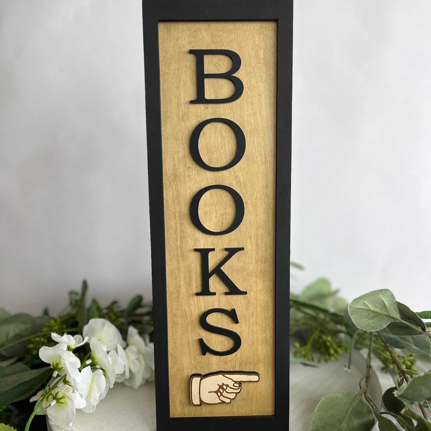 Books Shelf Signs