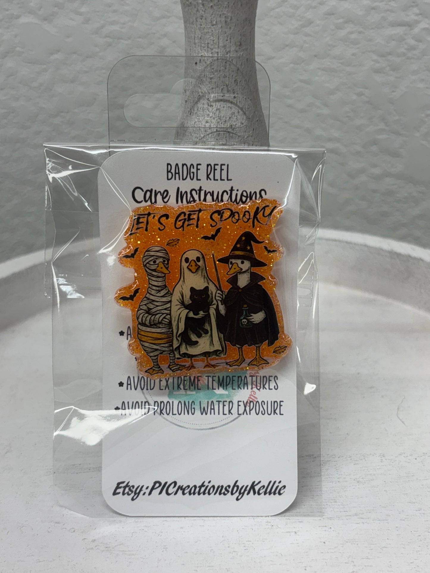 Badge Reel Toppers-Halloween