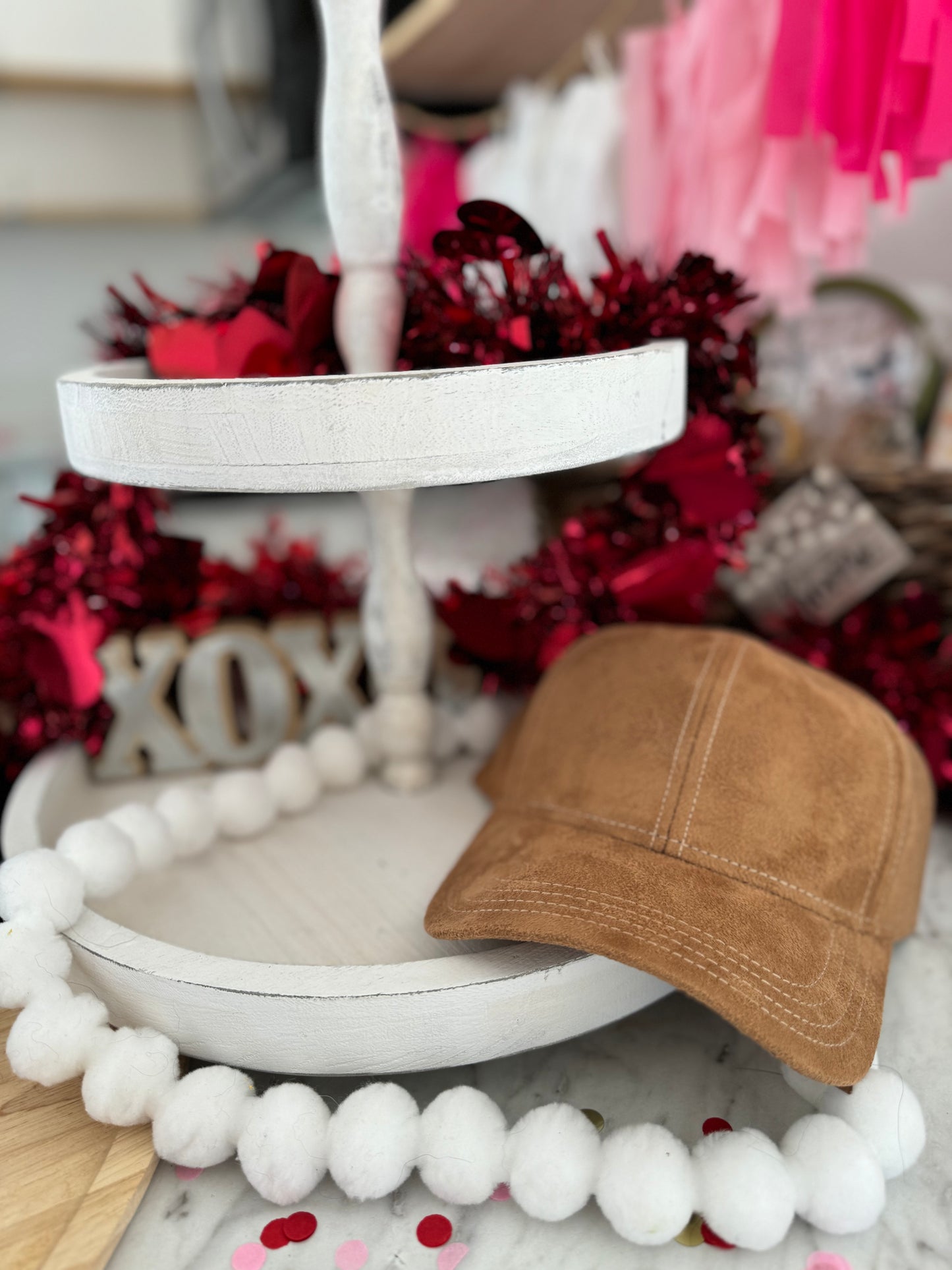 Suede Baseball Hats