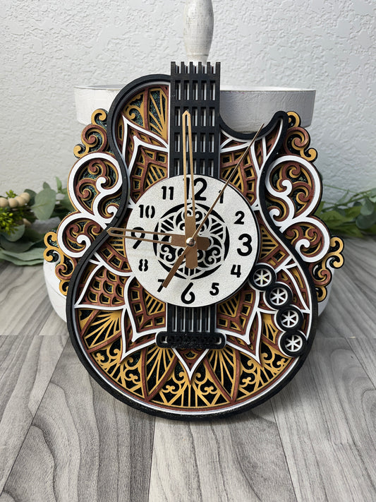 Guitar 2 Clock
