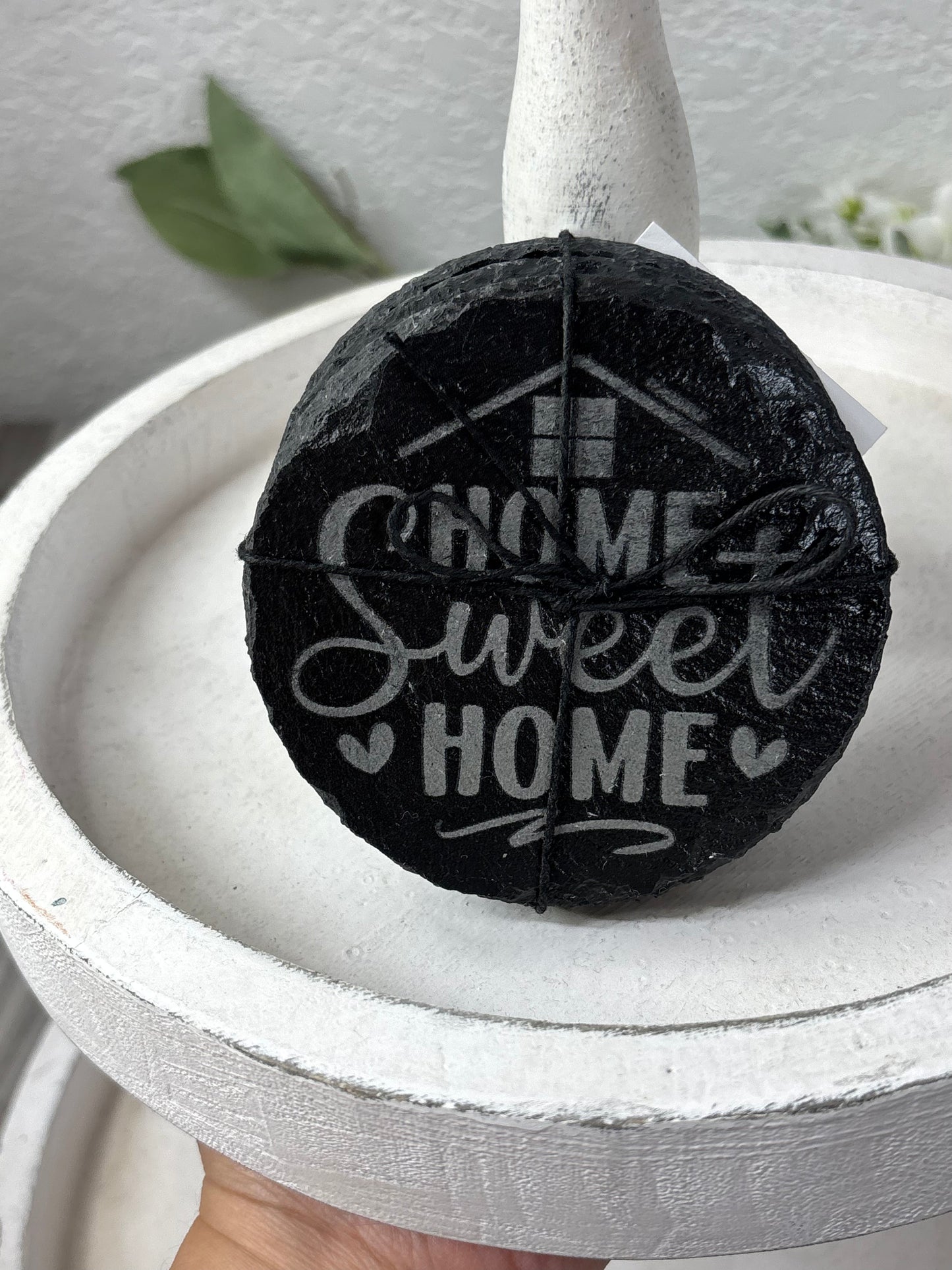 Slate Stone Coasters 4 pack