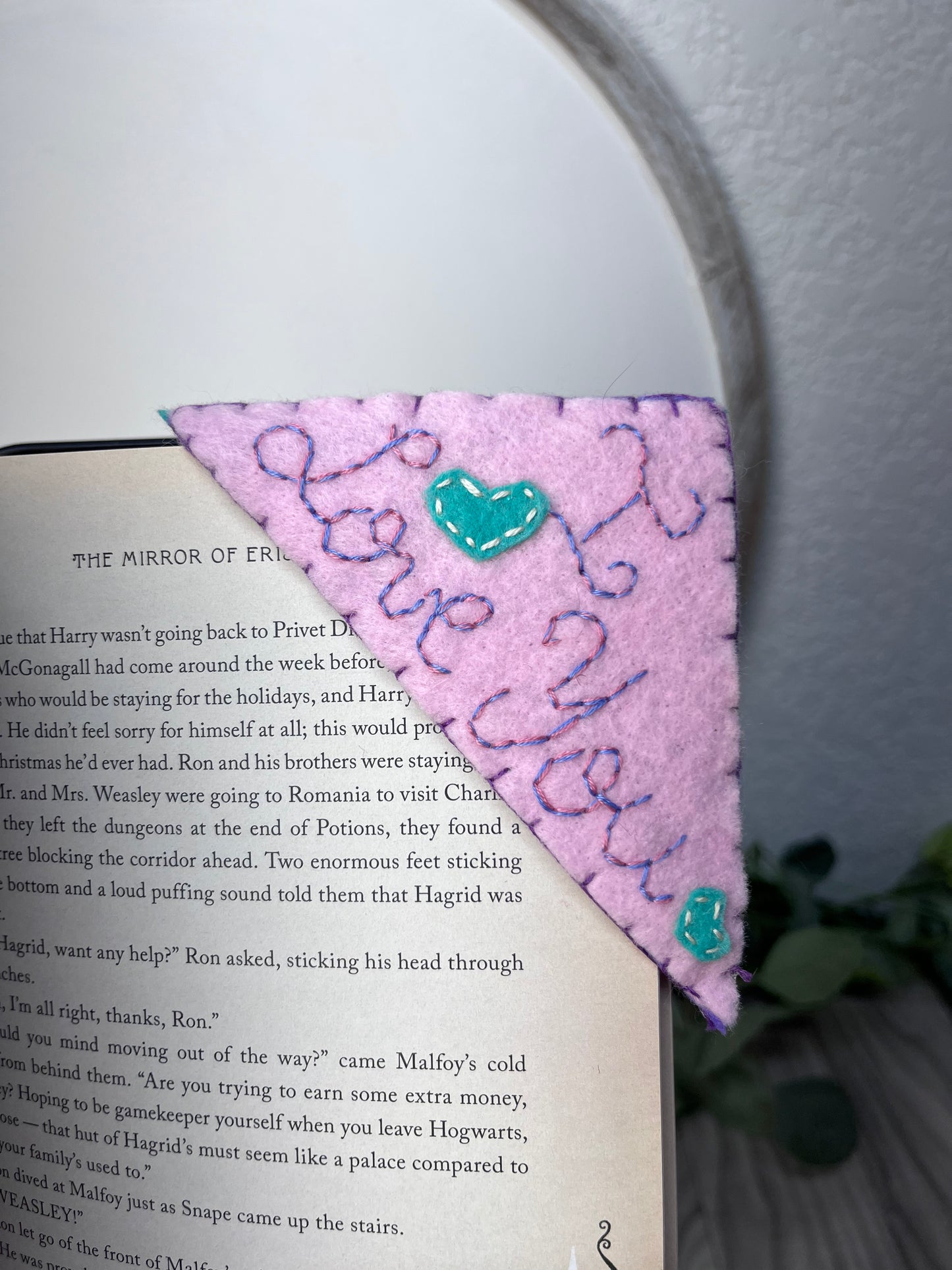 Felt Corner Bookmarks