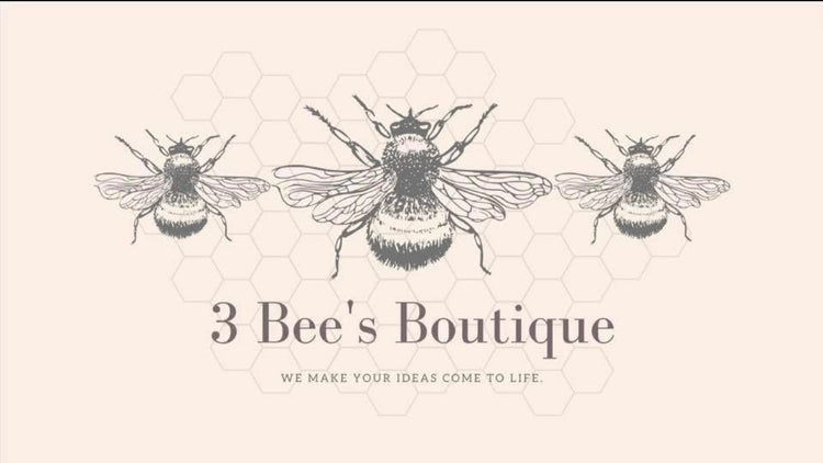 3 bee’s boutique Logo