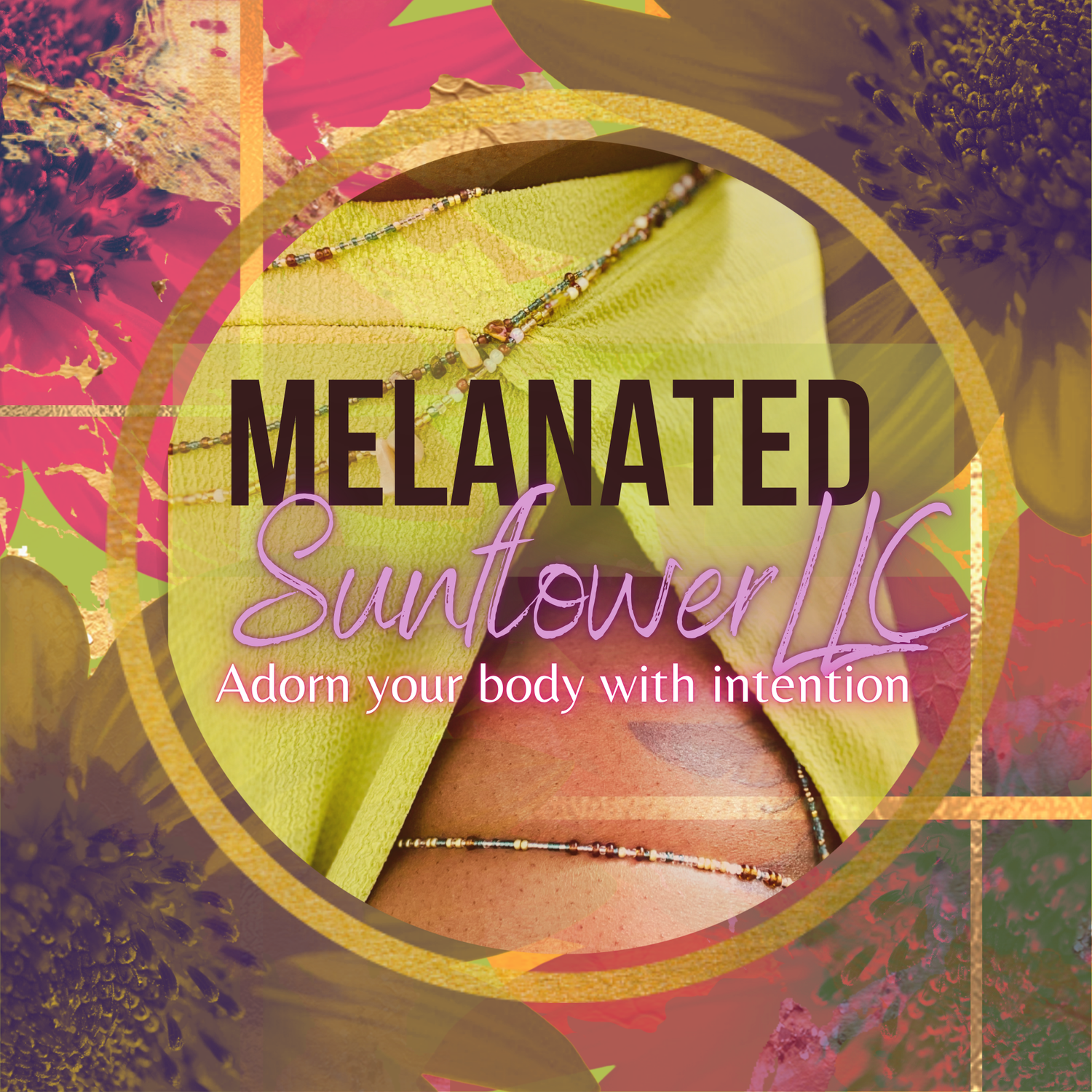 Melanated Sunflower