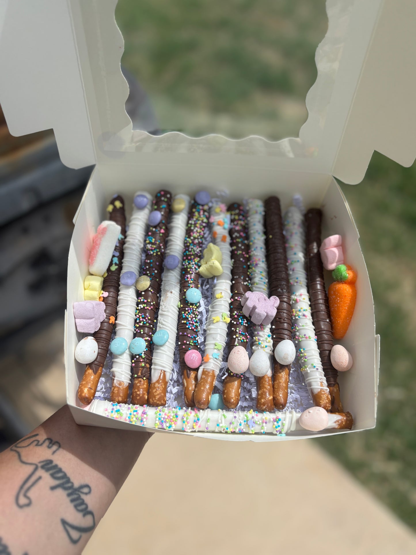 Hand Dipped Chocolate Pretzels