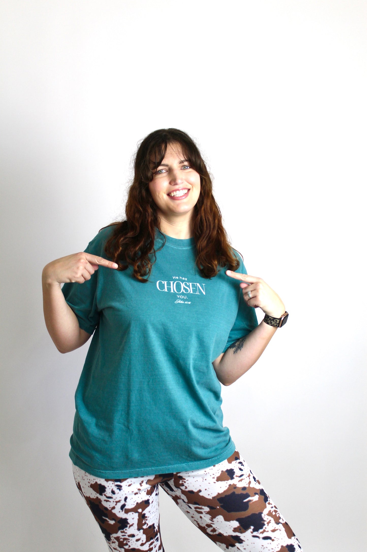 He Has Chosen You Adult Short Sleeve Tee