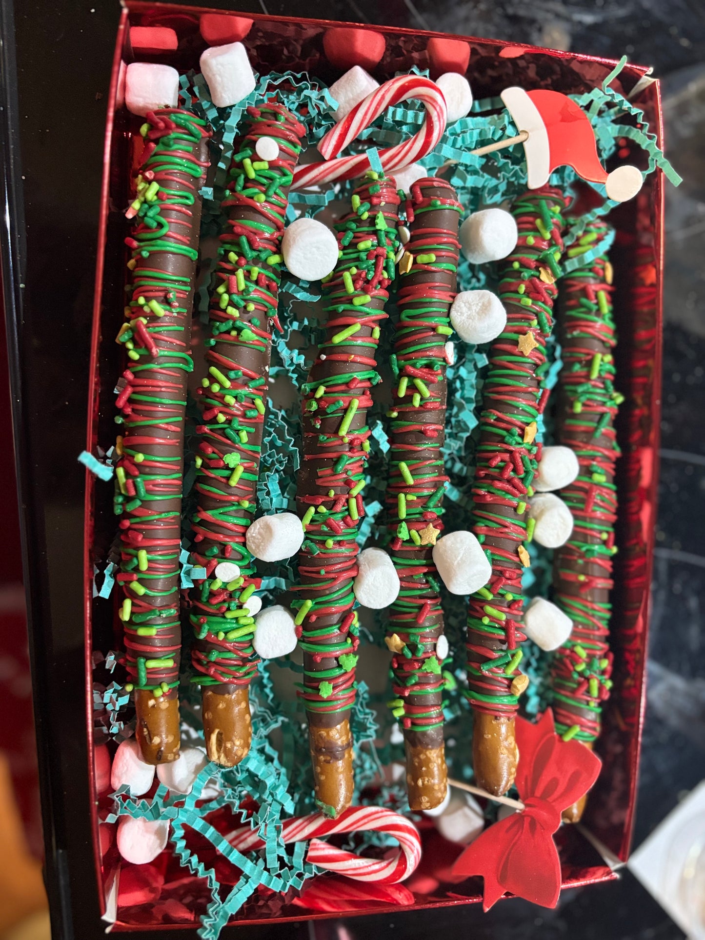 Hand Dipped Chocolate Pretzels