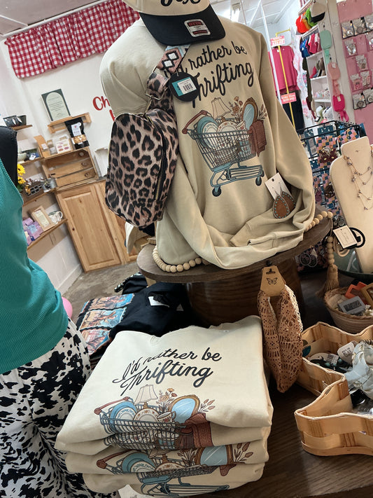 I’d Rather be Thrifting Sweatshirt
