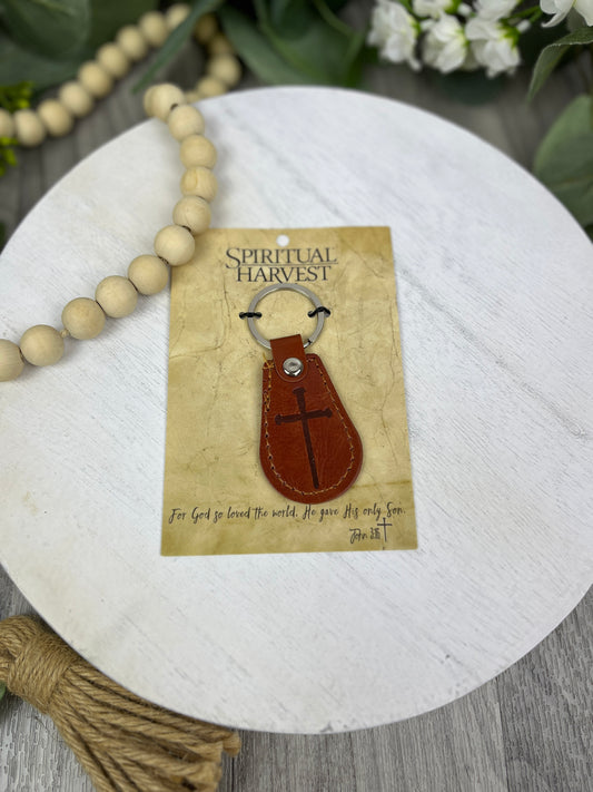 Leather Key Tag