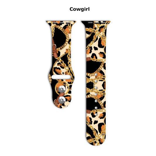 Bit & Bridle Cowgirl 38/40/41mm Silicone Watch Band