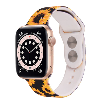 Sunflower 38/40/41mm Silicone Watch Band