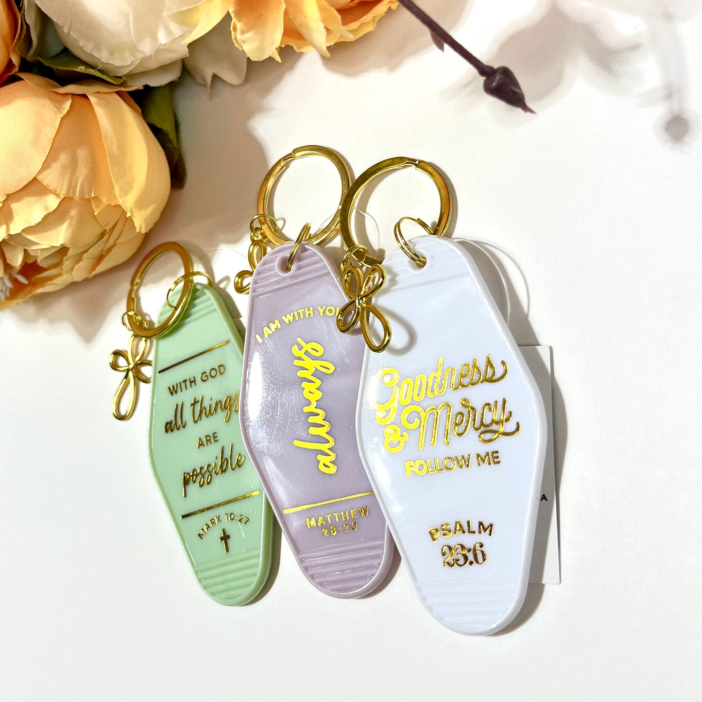 Hotel Faith Keychains