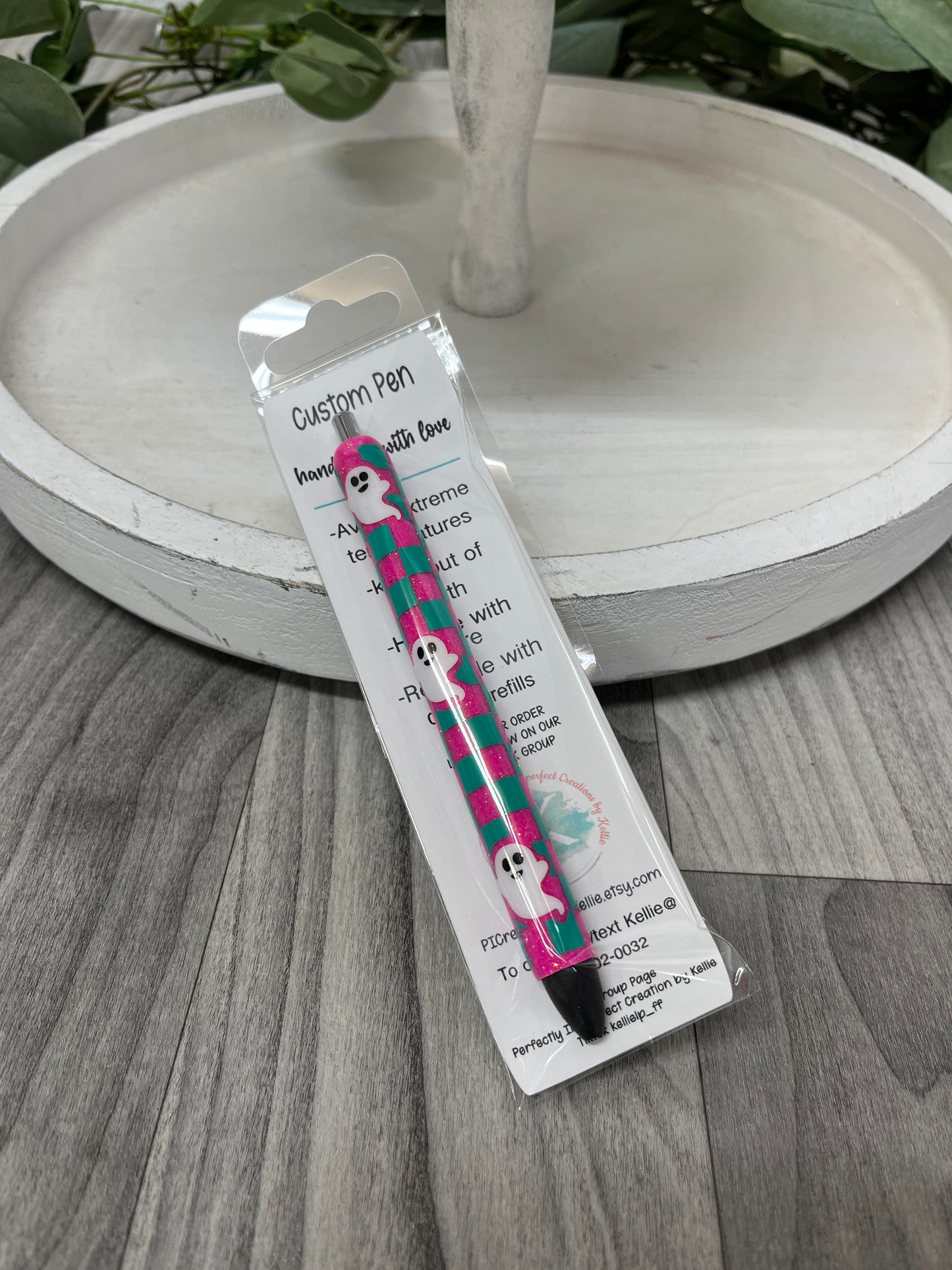 Epoxy Glitter Pen-Halloween