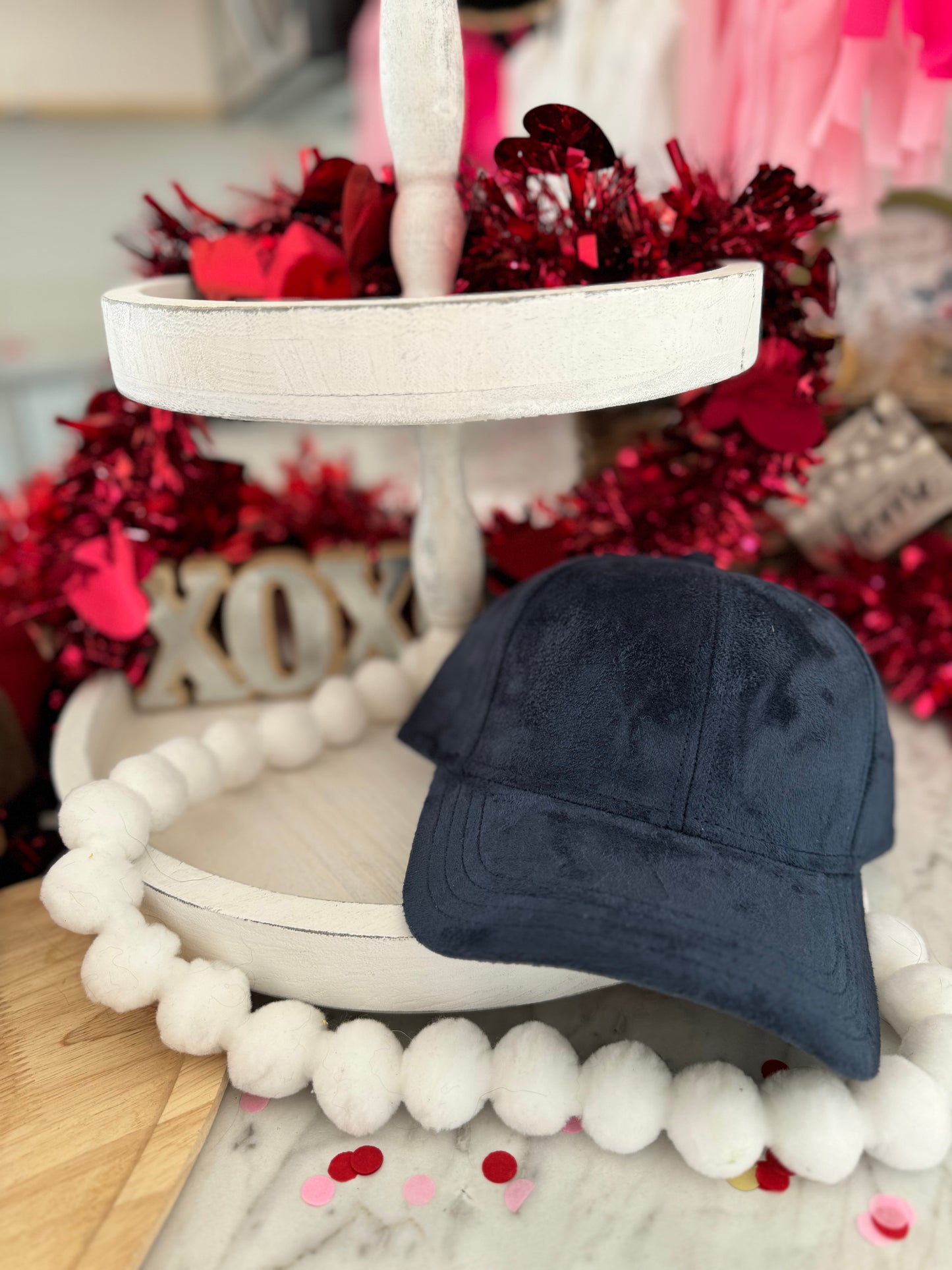 Suede Baseball Hats