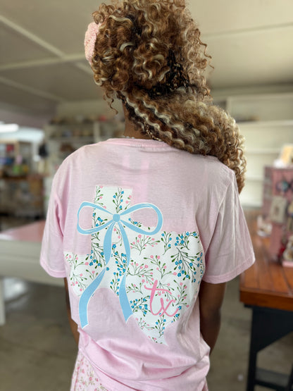 Pink Texas Tee