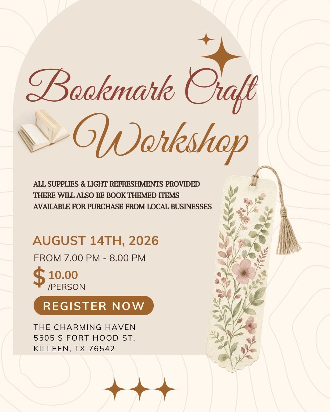 Bookmark Craft Workshop