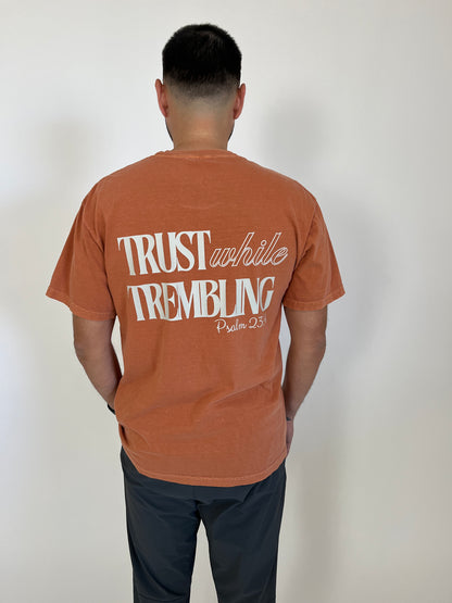 Trust While Trembling Short Sleeve Tee