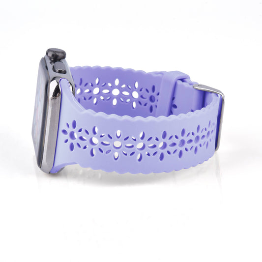 Light Purple 38/40/41mm Silicone Watch Band
