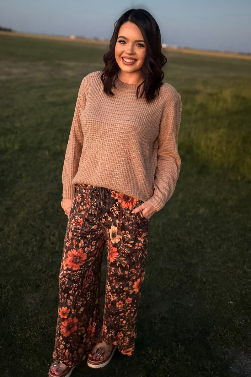 Amber Blossom Pants