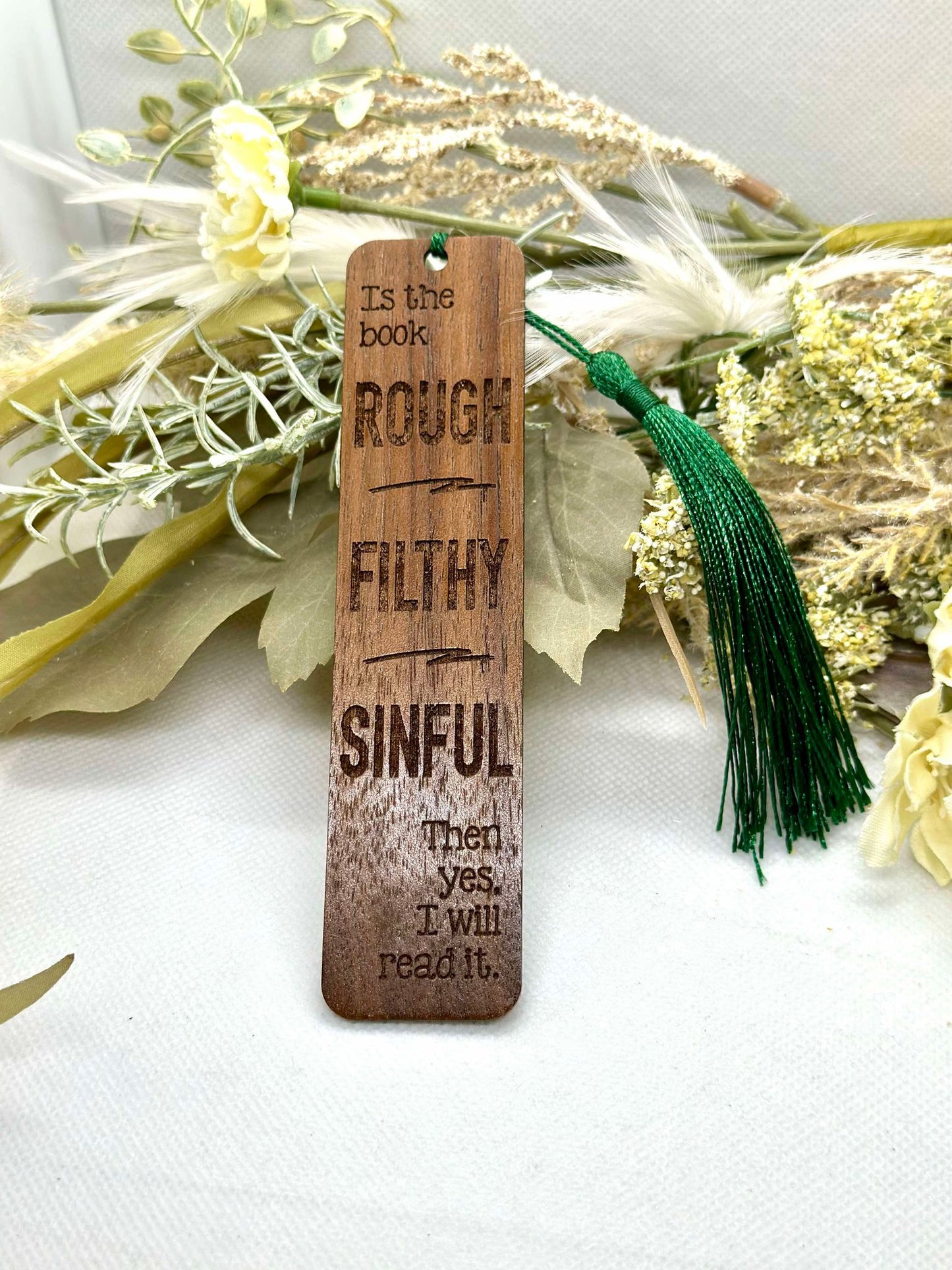 Wooden Hand painted Bookmarks