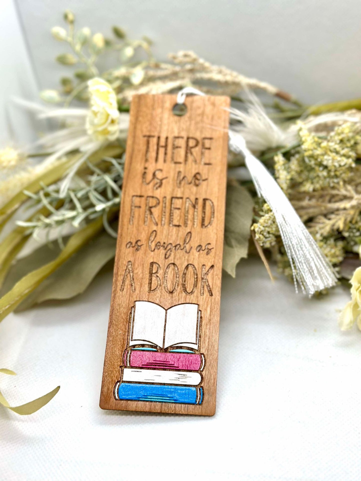 Wooden Hand painted Bookmarks