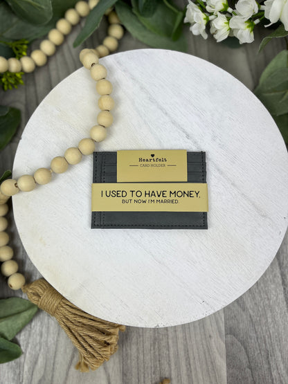 Married Card Holder