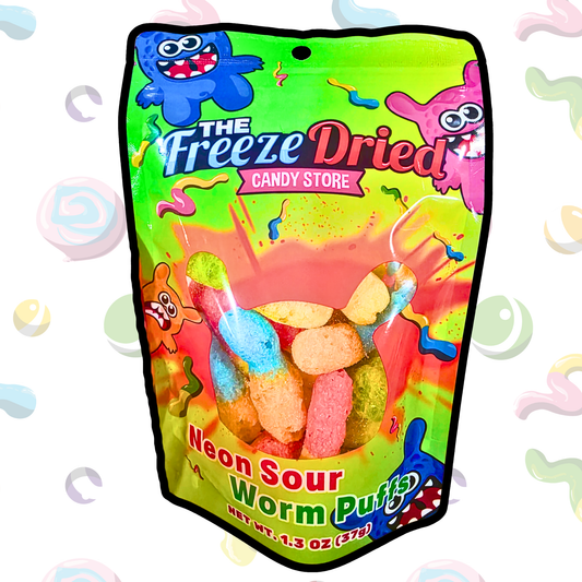 Freeze Dried Original Worm Puffs