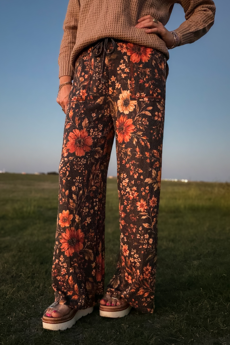 Amber Blossom Pants