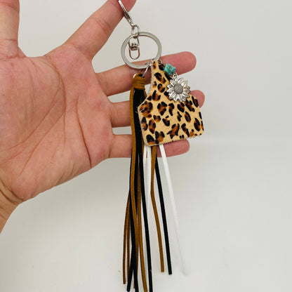 Leopard Keychain
