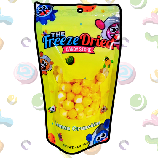 Freeze Dried Lemon Crunchies