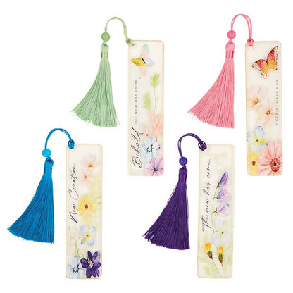 Floral Butterfly Bookmarks