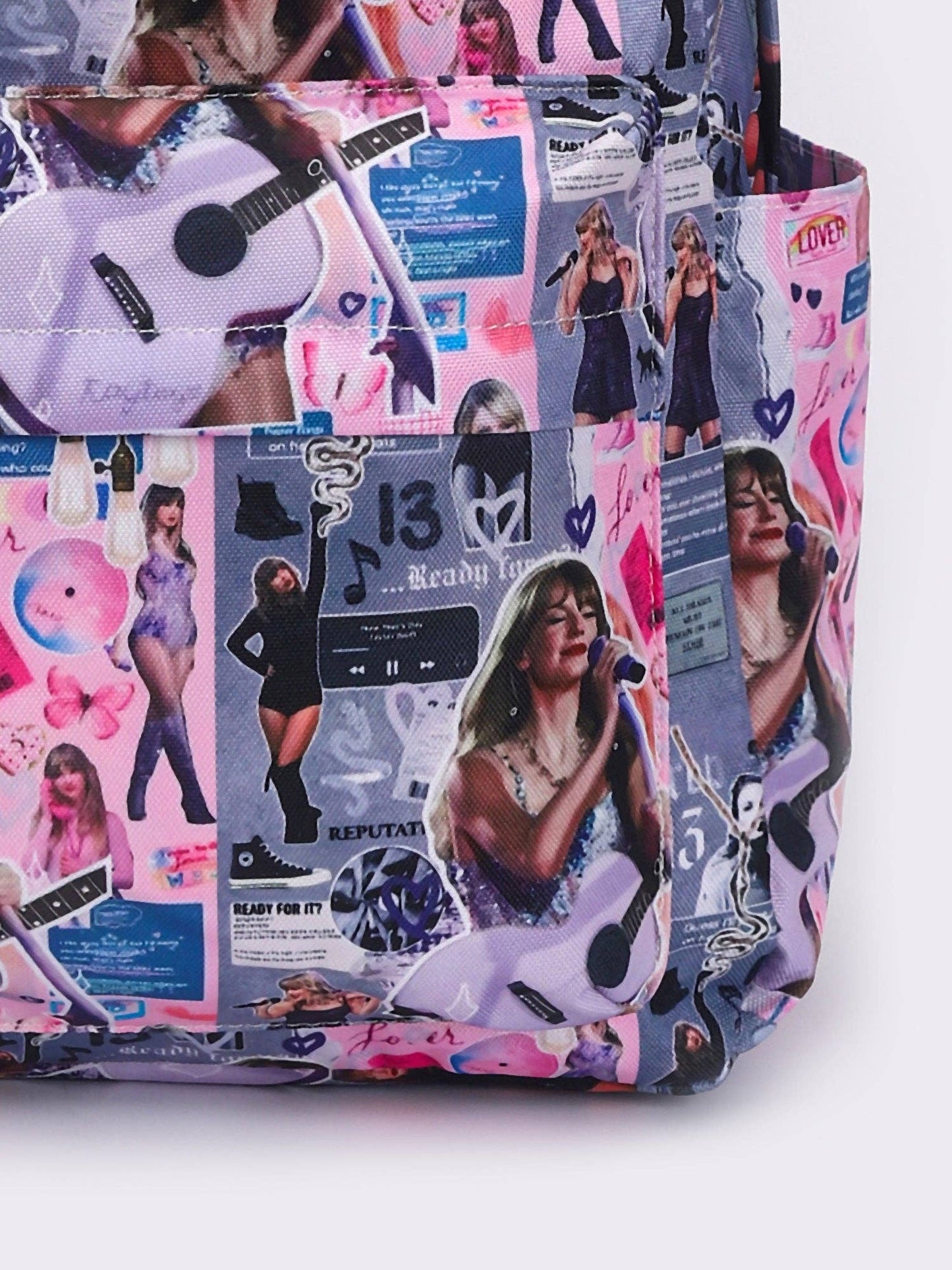 Pink Lover Music Tour Kids Backpack