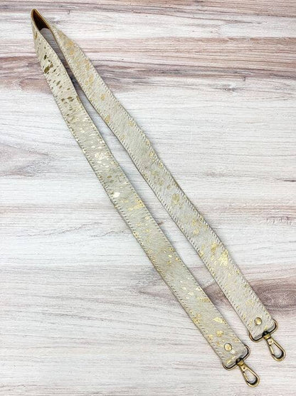 Textured Cowhide Purse Straps