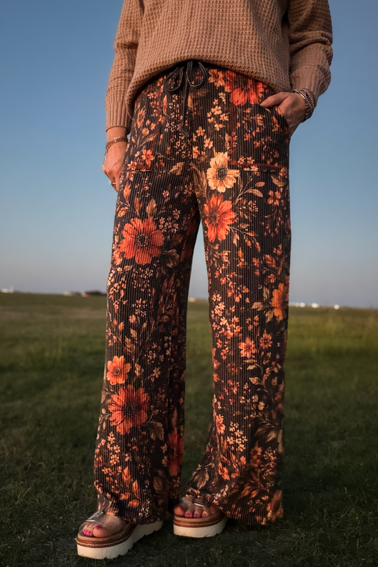 Amber Blossom Pants