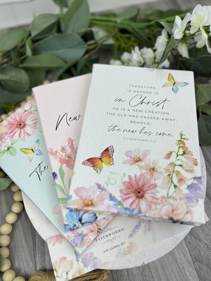 Journals Floral Butterfly