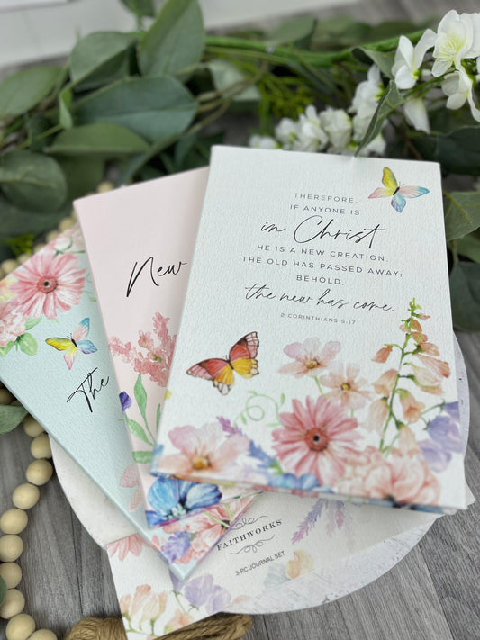 Journals Floral Butterfly