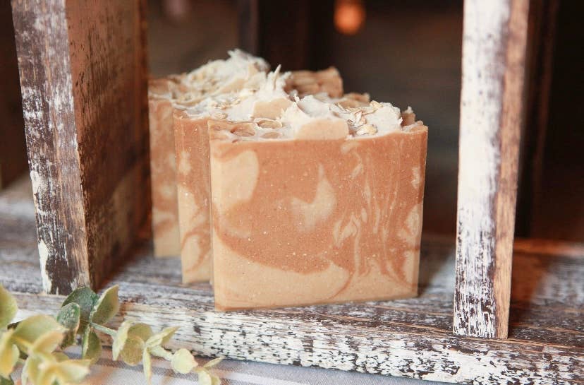 Unscented Oatmeal, Goats Milk & Honey Shea Butter Soap