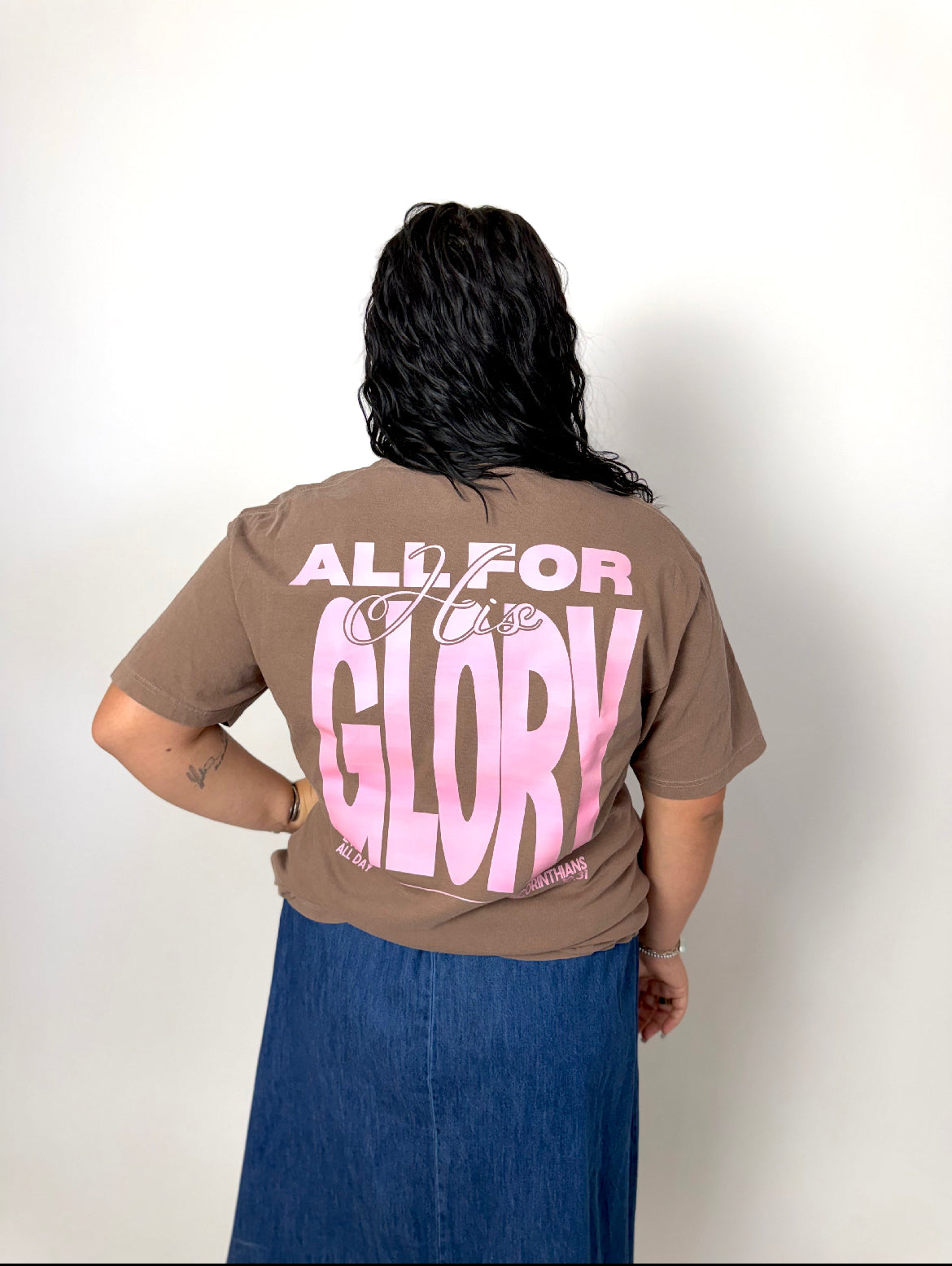 All For His Glory Short Sleeve Tee