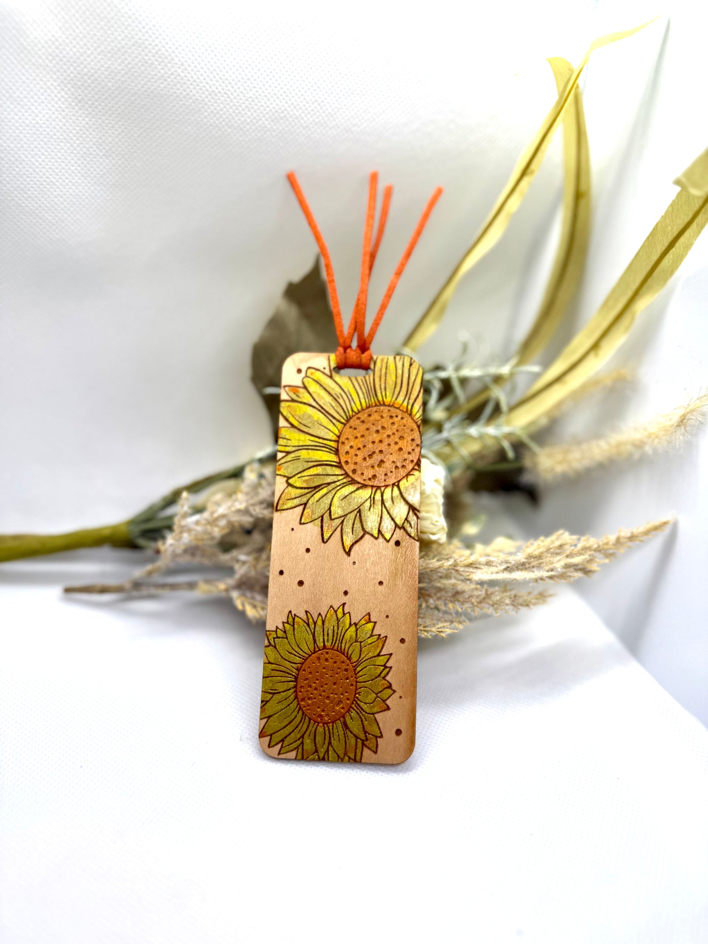 Wooden Hand painted Bookmarks