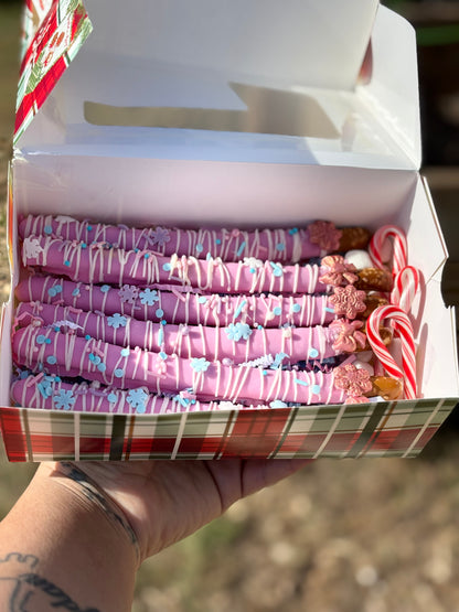 Hand Dipped Chocolate Pretzels