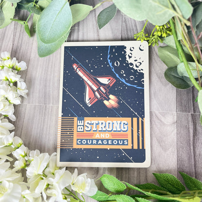 "Be Strong and Courageous" Children's Space Set