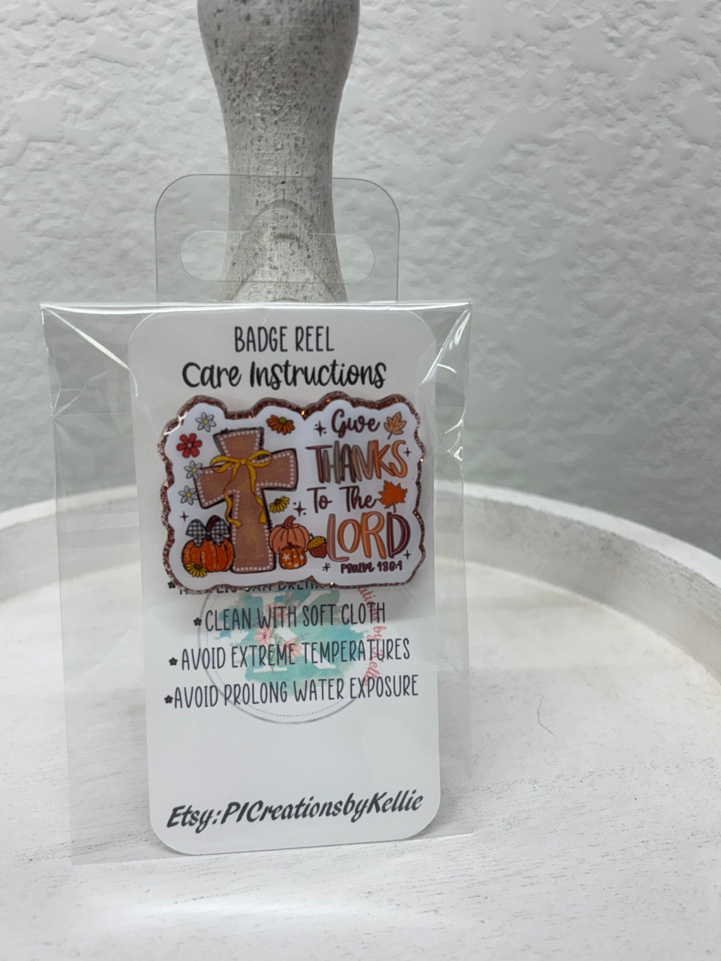 Badge Reel Toppers-Fall