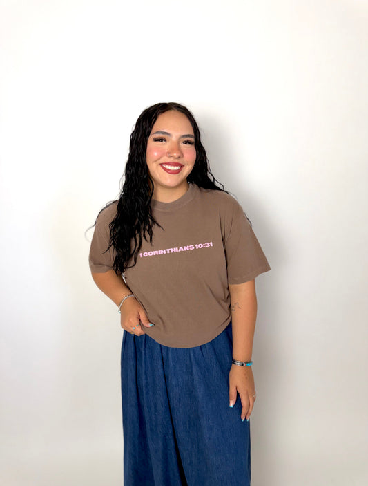 All For His Glory Short Sleeve Tee