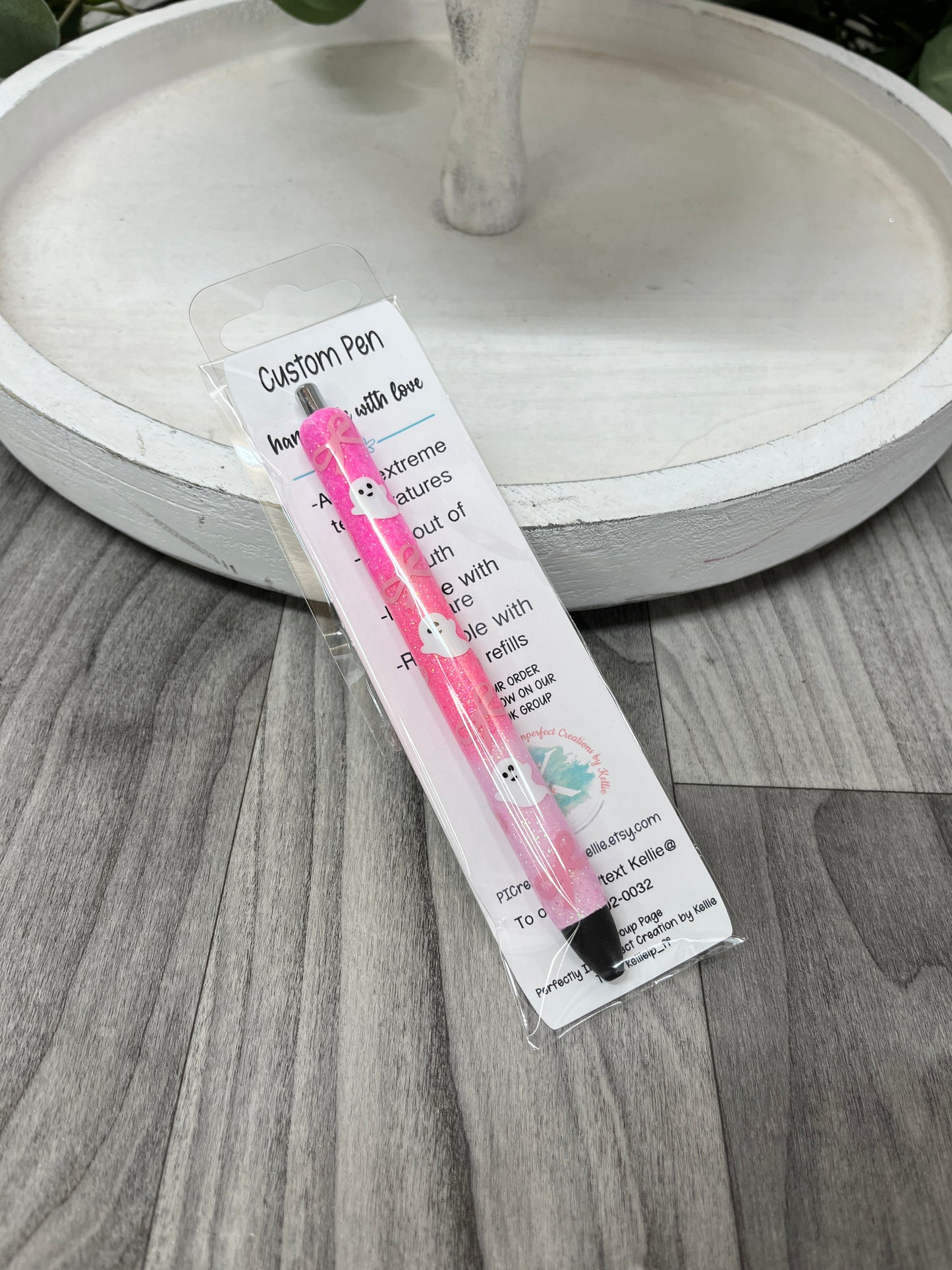 Epoxy Glitter Pen-Halloween