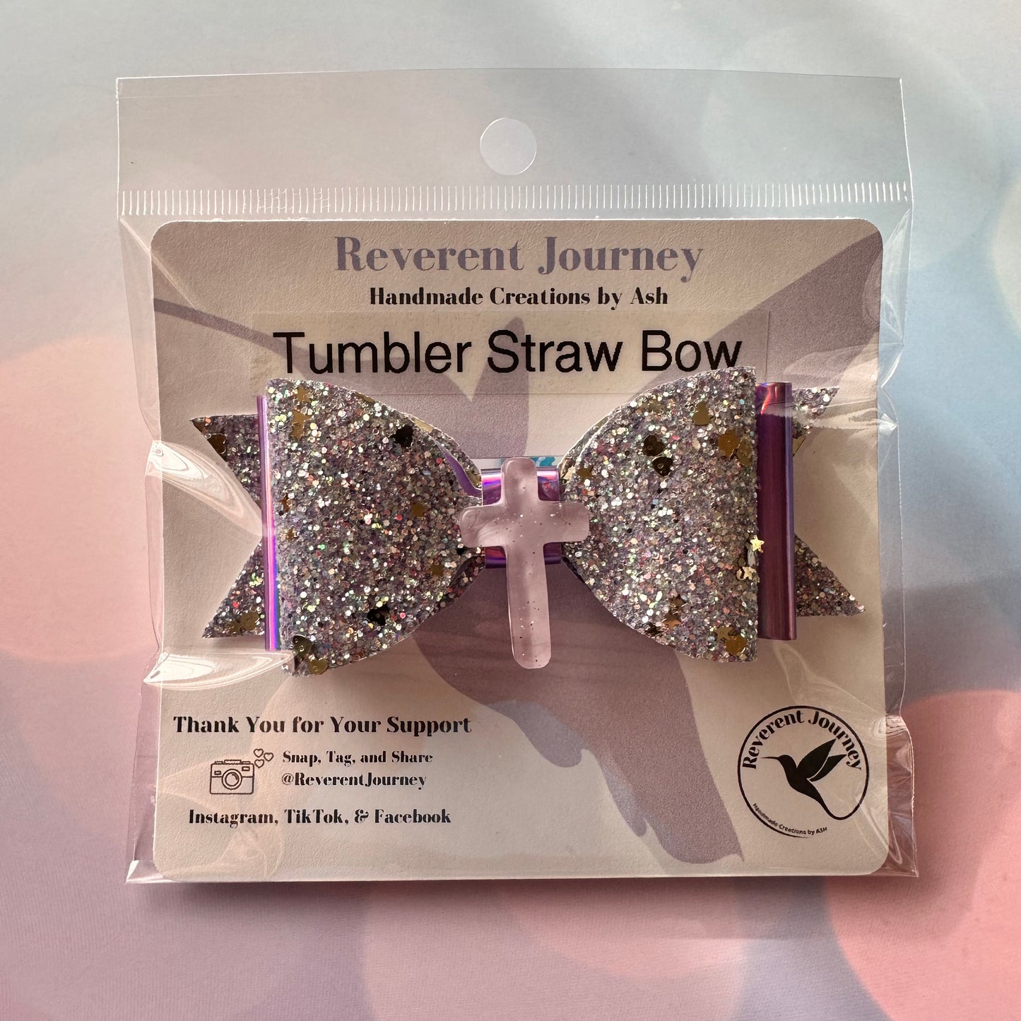 Tumbler Straw Bow