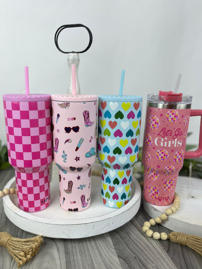Girly Pop Tumbler